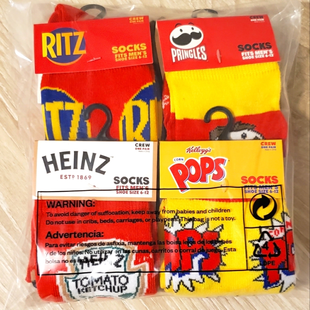 Socks - fits men's shoes size 6-12